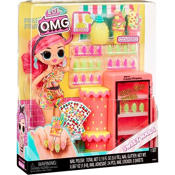 MGA Entertainment L.O.L. Surprise OMG Sweet Nails™ - Pinky Pops Fruit Shop