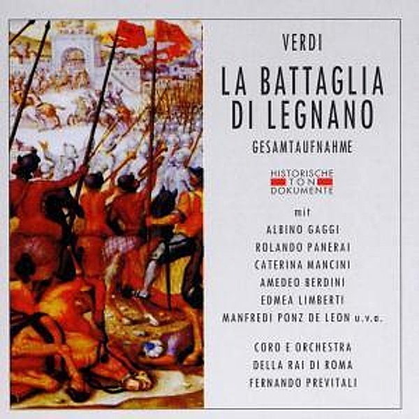 La Battaglia Di Legnano, Coro E Orch.Della RAI Di Roma