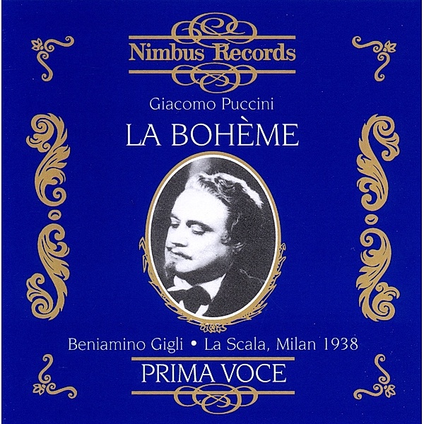 La Boheme (Ga)/Prima Voce, Albanese, Gigli, Scala Milano