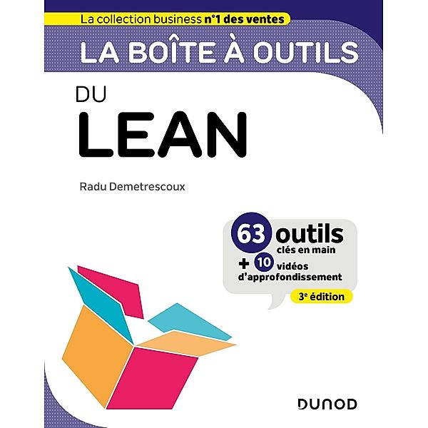 La boîte à outils du Lean - 3e éd. / BàO La Boîte à Outils, Radu Demetrescoux