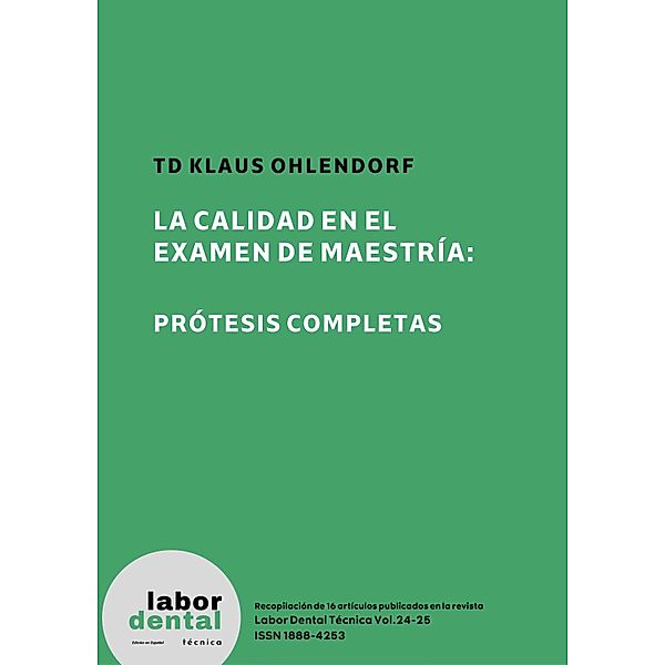 La calidad en el examen de maestría, Klaus Ohlendorf