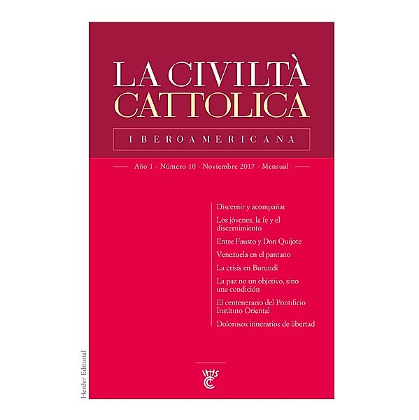 La Civiltà Cattolica Iberoamericana 10, Varios Autores