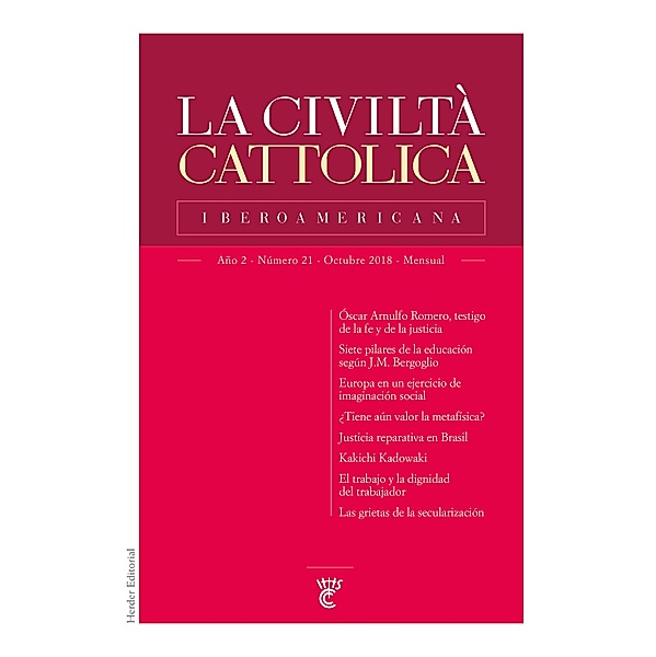 La Civiltà Cattolica Iberoamericana 21, Varios Autores