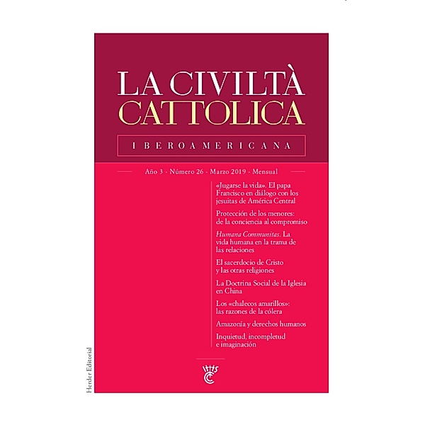 La Civiltà Cattolica Iberoamericana 26 / La Civiltà Cattolica Iberoamericana Bd.26, Varios Autores
