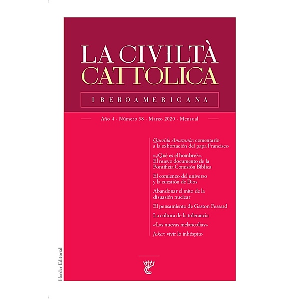 La Civiltà Cattolica Iberoamericana 38 / La Civiltá Cattolica Iberoamericana Bd.38, Varios Autores