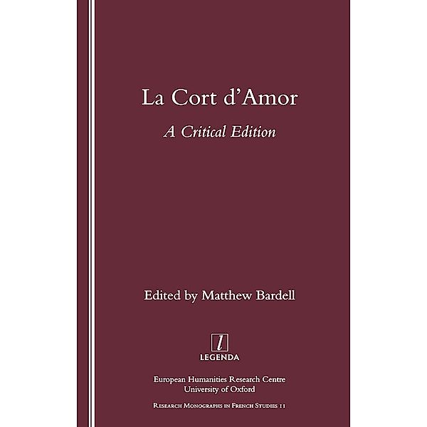 La Cort d'Amor, Matthew Bardell