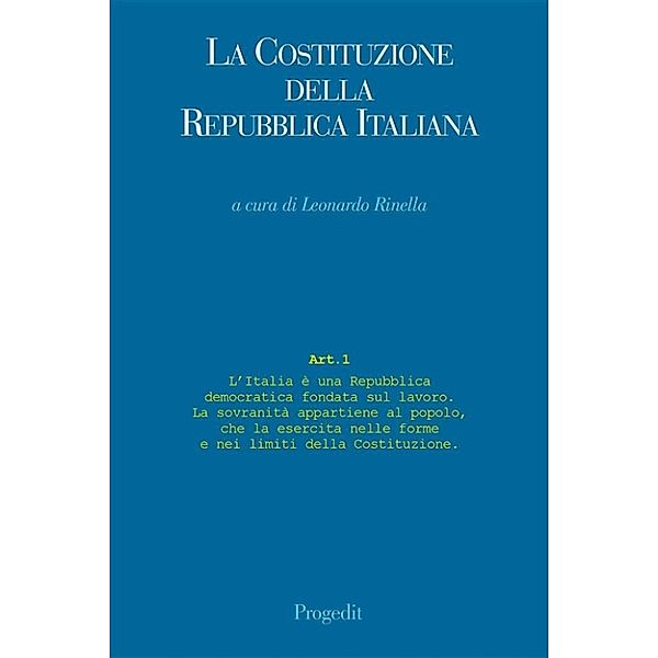 La Costituzione della Repubblica italiana, Leonardo Rinella