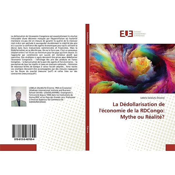 La Dédollarisation de l'économie de la RDCongo: Mythe ou Réalité?, Lobela Salakutu Étienne