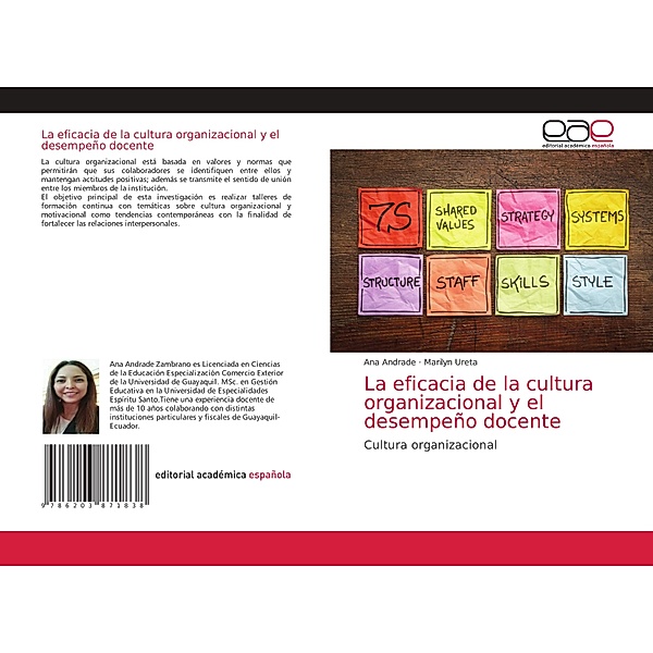 La eficacia de la cultura organizacional y el desempeño docente, Ana Andrade, Marilyn Ureta