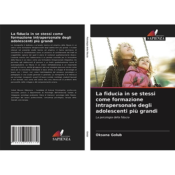 La fiducia in se stessi come formazione intrapersonale degli adolescenti più grandi, Oksana Golub