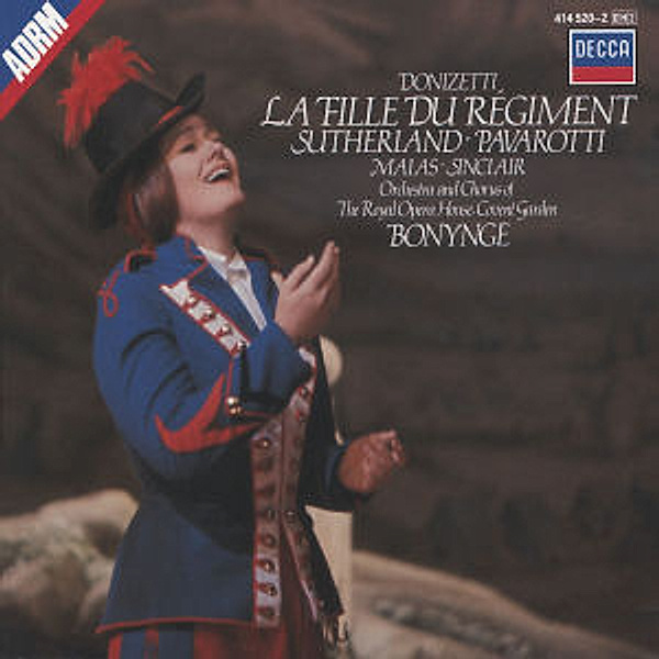La Fille Du Regiment (Ga), Sutherland, Pavarotti, Bonynge, Roho