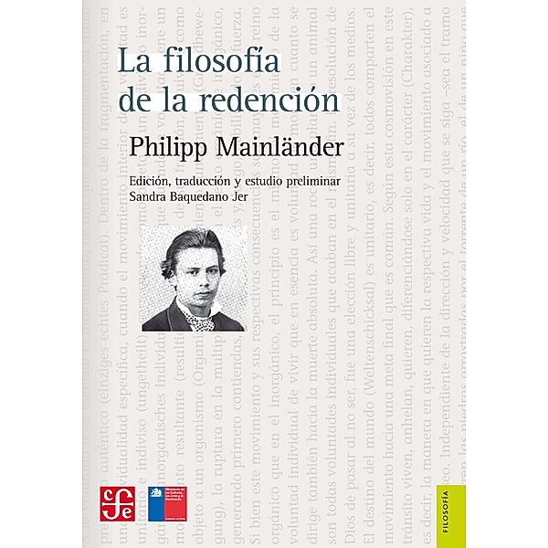 La filosofía de la redención / Filosofía, Philipp Mainländer