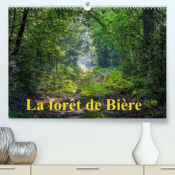 La forêt de Bière (Premium, hochwertiger DIN A2 Wandkalender 2023, Kunstdruck in Hochglanz), Djamal Makhloufi
