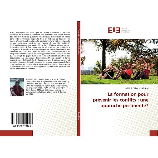 La formation pour prévenir les conflits : une approche pertinente?, Midédji Didier Houèlokou
