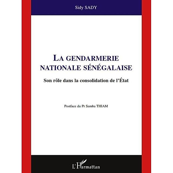 La gendarmerie nationale senegalaise - s / Hors-collection, Sidy Sady