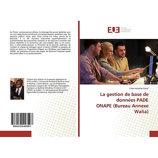 La gestion de base de données PADE ONAPE (Bureau Annexe Walia), Yabo Janserbe Claver