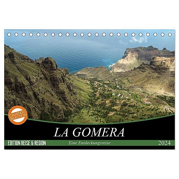 La Gomera 2024 - Eine Entdeckungsreise (Tischkalender 2024 DIN A5 quer), CALVENDO Monatskalender, Stefanie Krüger