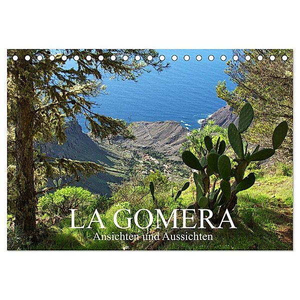 La Gomera - Ansichten und Aussichten (Tischkalender 2024 DIN A5 quer), CALVENDO Monatskalender, Ansgar Meise