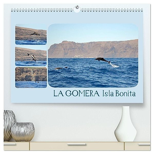 LA GOMERA Isla Bonita (hochwertiger Premium Wandkalender 2024 DIN A2 quer), Kunstdruck in Hochglanz, Christine Witzel