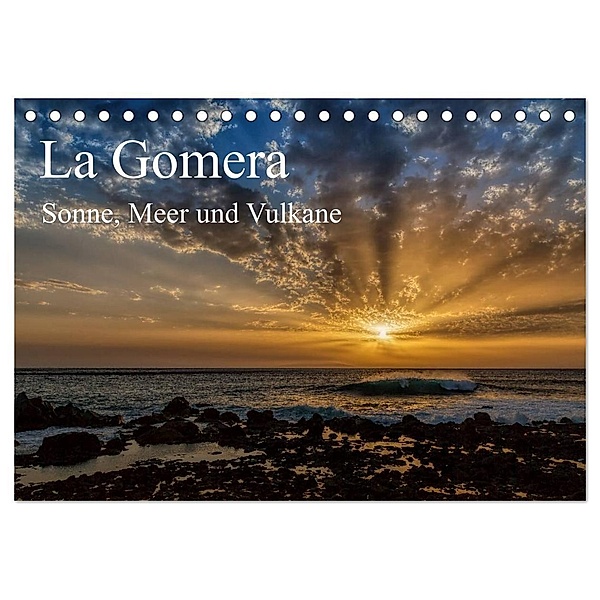 La Gomera Sonne, Meer und Vulkane (Tischkalender 2024 DIN A5 quer), CALVENDO Monatskalender, Michael Voss