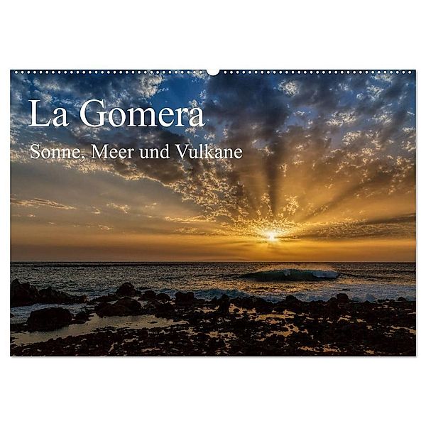 La Gomera Sonne, Meer und Vulkane (Wandkalender 2025 DIN A2 quer), CALVENDO Monatskalender, Calvendo, Michael Voß