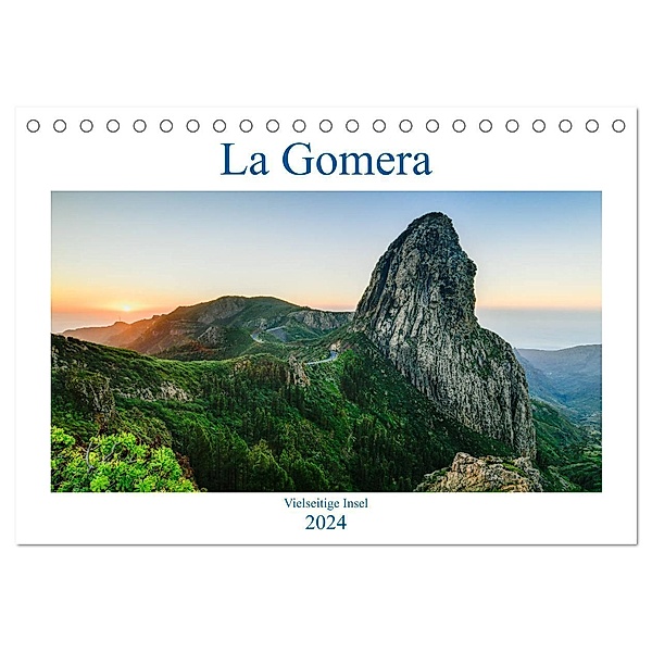 La Gomera - Vielseitige Insel (Tischkalender 2024 DIN A5 quer), CALVENDO Monatskalender, www.sonja-jordan.at, Sonja Jordan