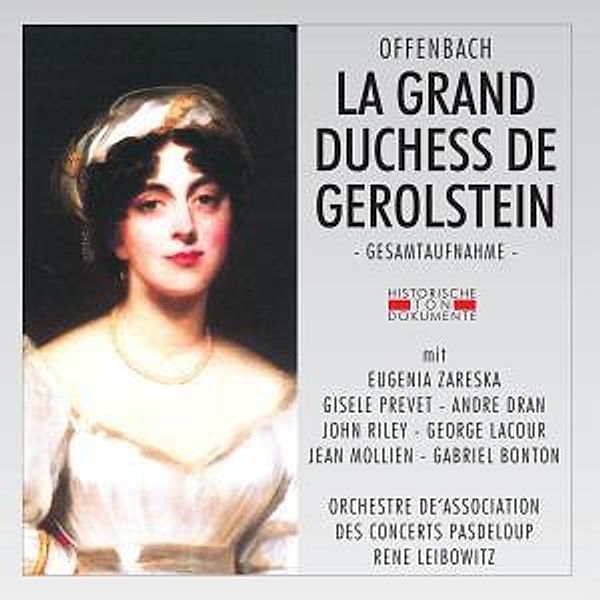 La Grand Duchess De Gerolstein, Orch.De'Association Des Concerts Pasdeloup