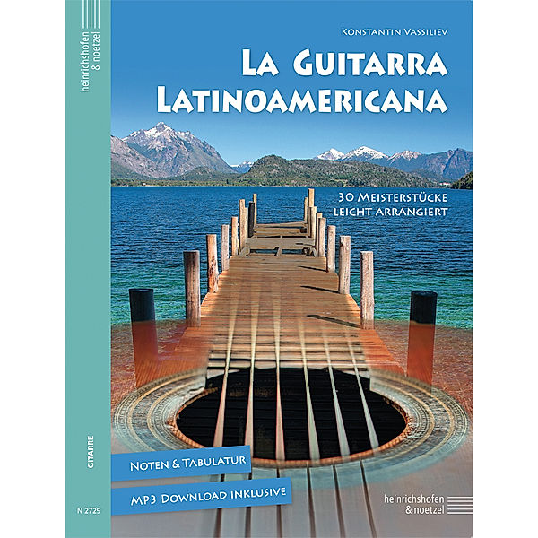 La Guitarra Latinoamericana, Spielpartitur (Noten und Tabulatur), Konstantin Vassiliev