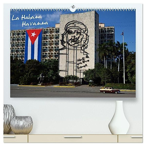 La Habana / Havanna (hochwertiger Premium Wandkalender 2025 DIN A2 quer), Kunstdruck in Hochglanz, Calvendo, André Krajnik