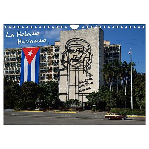 La Habana / Havanna (Wandkalender 2024 DIN A4 quer), CALVENDO Monatskalender, André Krajnik