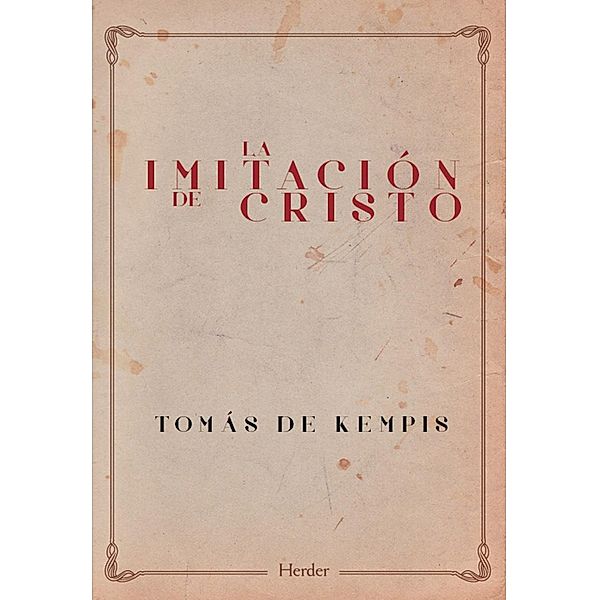 La imitación de Cristo, Tomás de Kempis