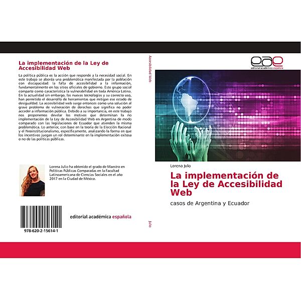 La implementación de la Ley de Accesibilidad Web, Lorena Julio