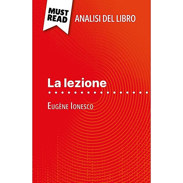 La lezione di Eugène Ionesco (Analisi del libro), Baptiste Frankinet
