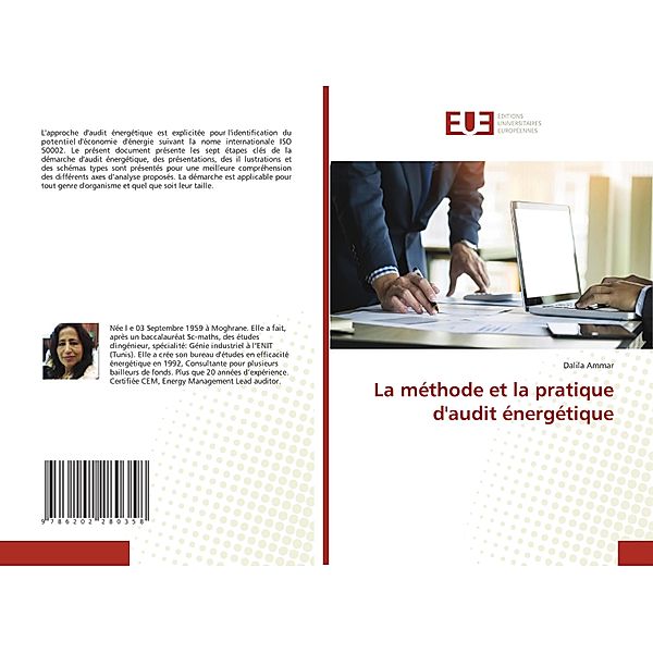 La méthode et la pratique d'audit énergétique, Dalila Ammar