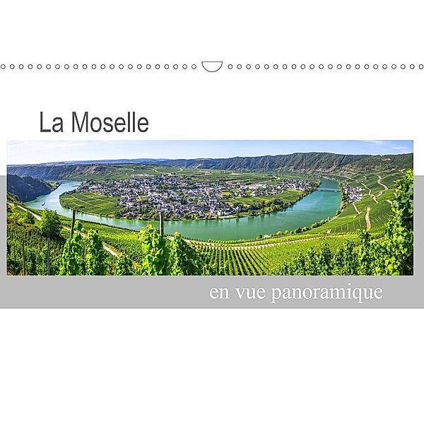 La Moselle en vue panoramique (Calendrier mural 2021 DIN A3 horizontal), Jürgen Feuerer