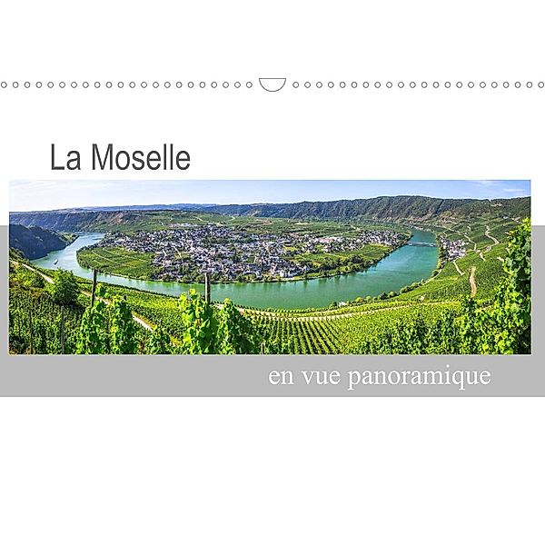 La Moselle en vue panoramique (Calendrier mural 2023 DIN A3 horizontal), Jürgen Feuerer