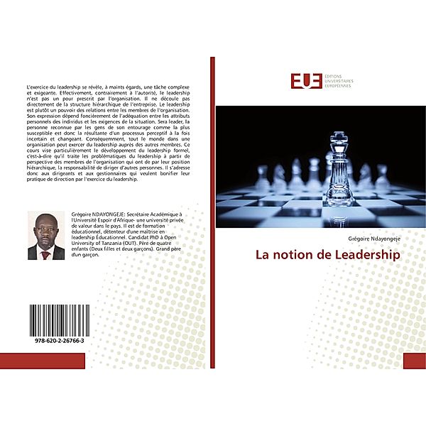 La notion de Leadership, Grégoire Ndayongeje