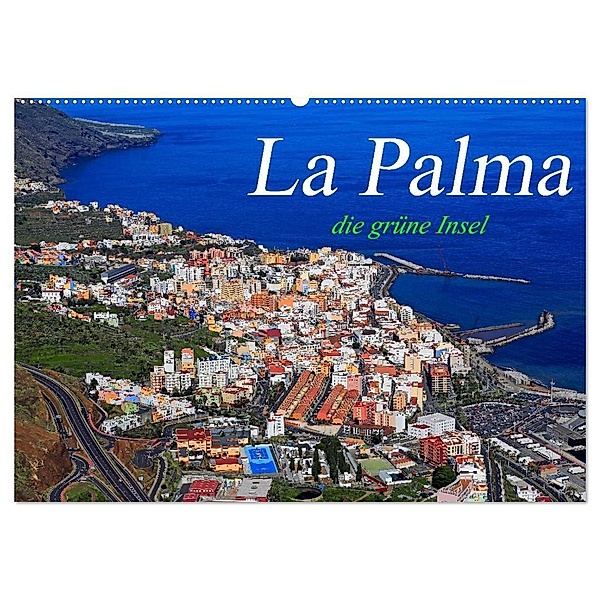 La Palma - die grüne Insel (Wandkalender 2024 DIN A2 quer), CALVENDO Monatskalender, M. Dietsch