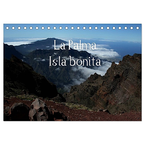 La Palma, Isla bonita (Tischkalender 2024 DIN A5 quer), CALVENDO Monatskalender, HM-Fotodesign