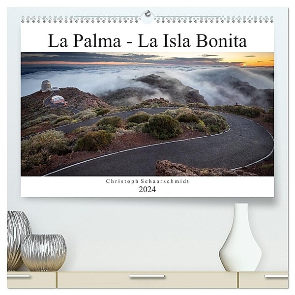 La Palma - La Isla Bonita (hochwertiger Premium Wandkalender 2024 DIN A2 quer), Kunstdruck in Hochglanz, Christoph Schaarschmidt