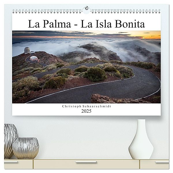 La Palma - La Isla Bonita (hochwertiger Premium Wandkalender 2025 DIN A2 quer), Kunstdruck in Hochglanz, Calvendo, Christoph Schaarschmidt