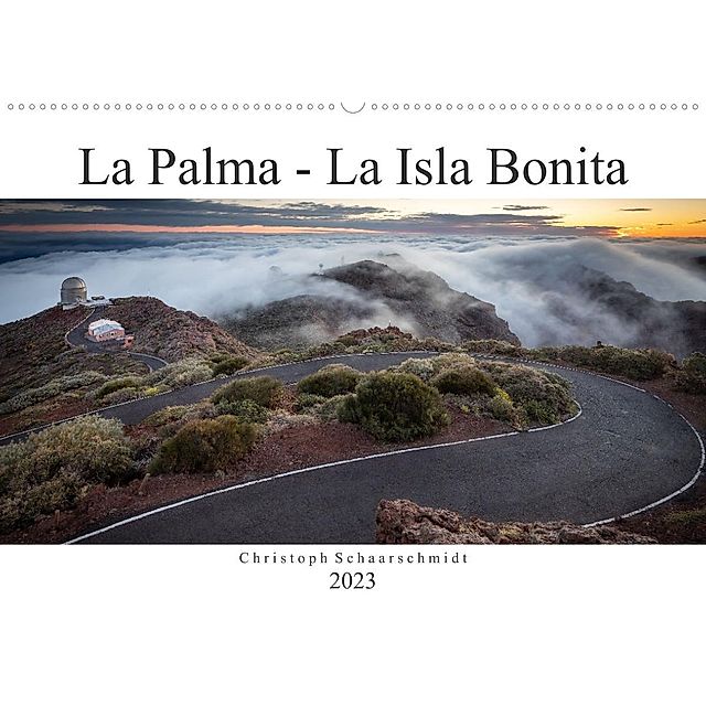 La Palma - La Isla Bonita Wandkalender 2023 DIN A2 quer - Kalender bestellen