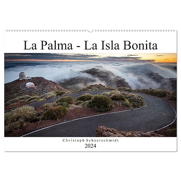 La Palma - La Isla Bonita (Wandkalender 2024 DIN A2 quer), CALVENDO Monatskalender, Christoph Schaarschmidt