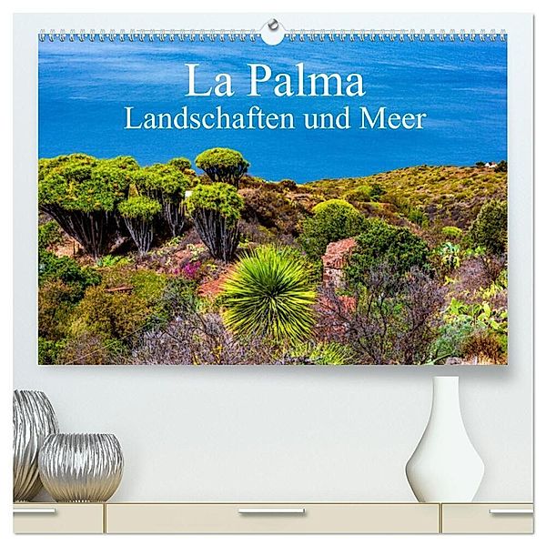 La Palma - Landschaften und Meer (hochwertiger Premium Wandkalender 2025 DIN A2 quer), Kunstdruck in Hochglanz, Calvendo, Maren Müller