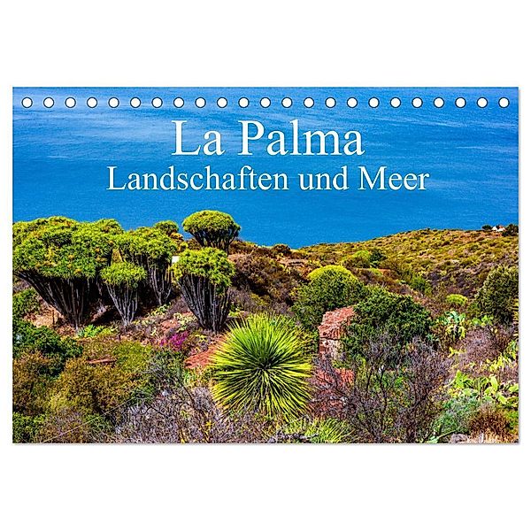 La Palma - Landschaften und Meer (Tischkalender 2025 DIN A5 quer), CALVENDO Monatskalender, Calvendo, Maren Müller