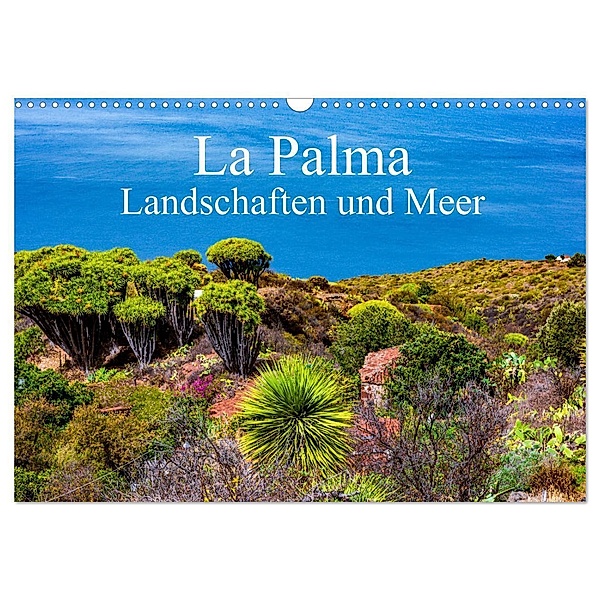 La Palma - Landschaften und Meer (Wandkalender 2024 DIN A3 quer), CALVENDO Monatskalender, Maren Müller