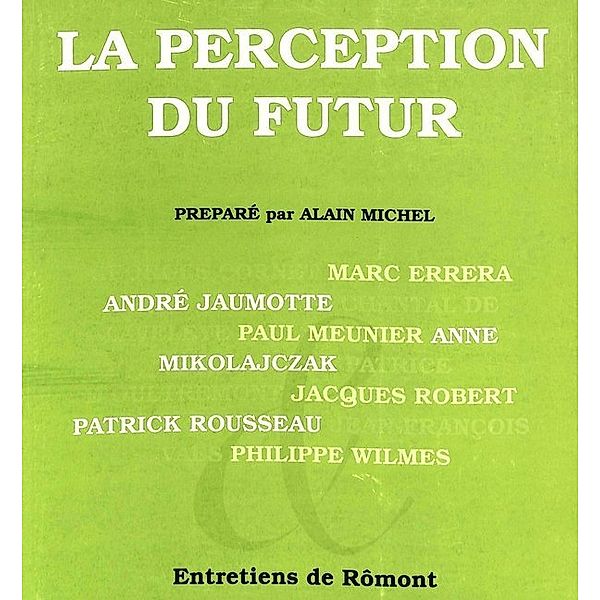 La perception du futur