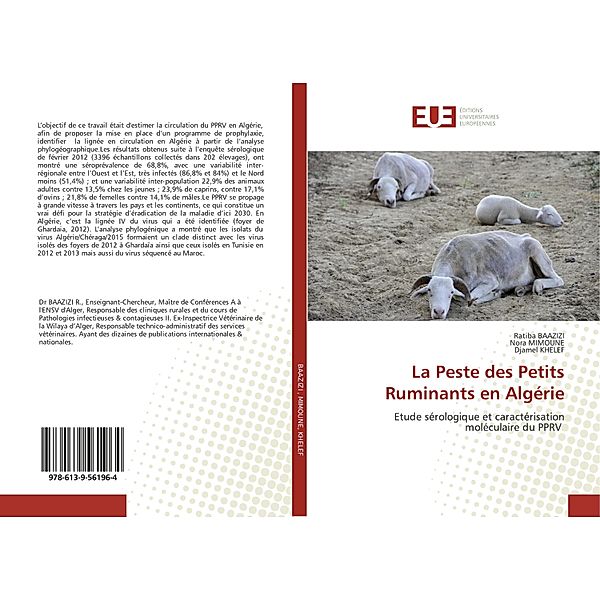 La Peste des Petits Ruminants en Algérie, Ratiba BAAZIZI, Nora MIMOUNE, Djamel Khelef