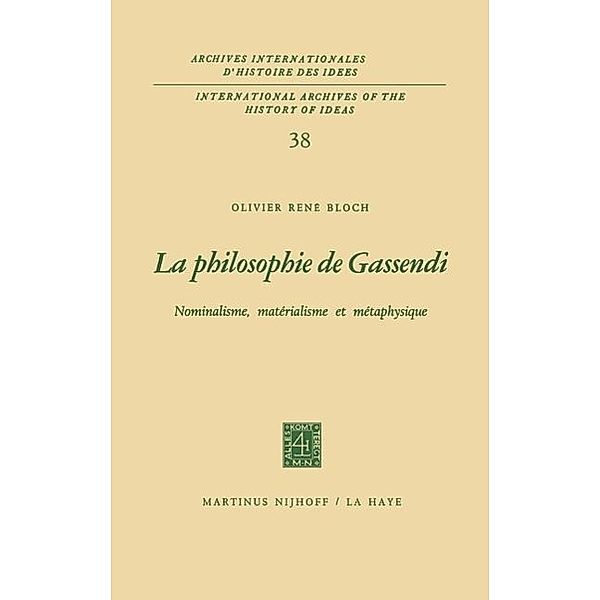 La philosophie de Gassendi, Olivier René Bloch