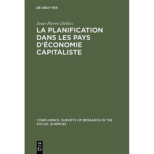 La planification dans les pays d'économie capitaliste, Jean-Pierre Delilez